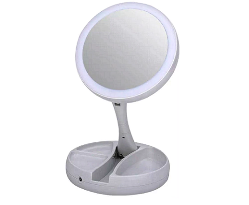 Producto - Espejo Led con aumento x10 conexion USB y a Pila XJ 988