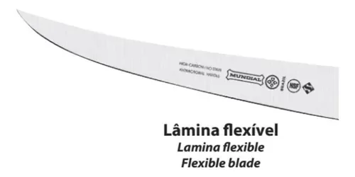 Producto - Cuchillo Para Deshuesar Curvo 5516-6 Mundial Color Blanco - 2