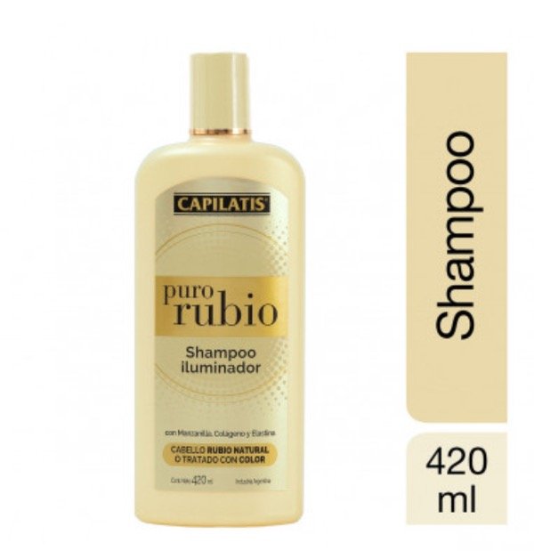 Producto - Shampoo Capilatis Puro Rubio Shampoo x 420ml