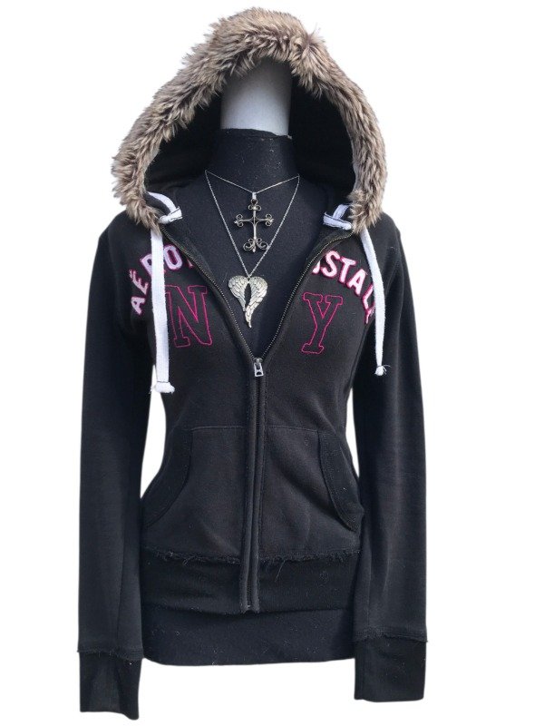 Producto - Fur zip up AEROPOSTALE - 0