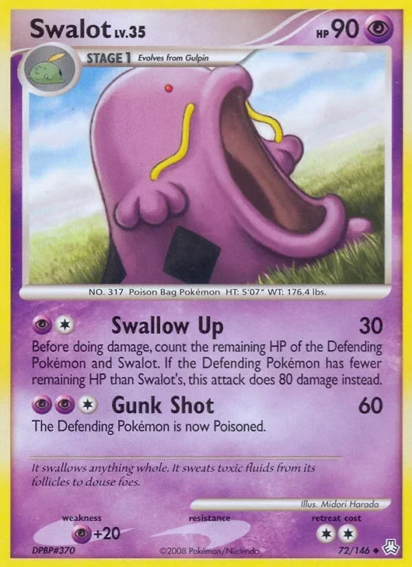 Producto - Swalot (72/146) [Diamond and Pearl: Legends Awakened]