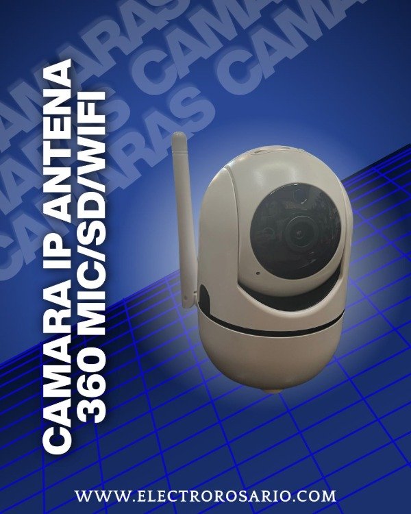 Producto - CAMARA IP ANTENA 360 MIC/SD/WIFI