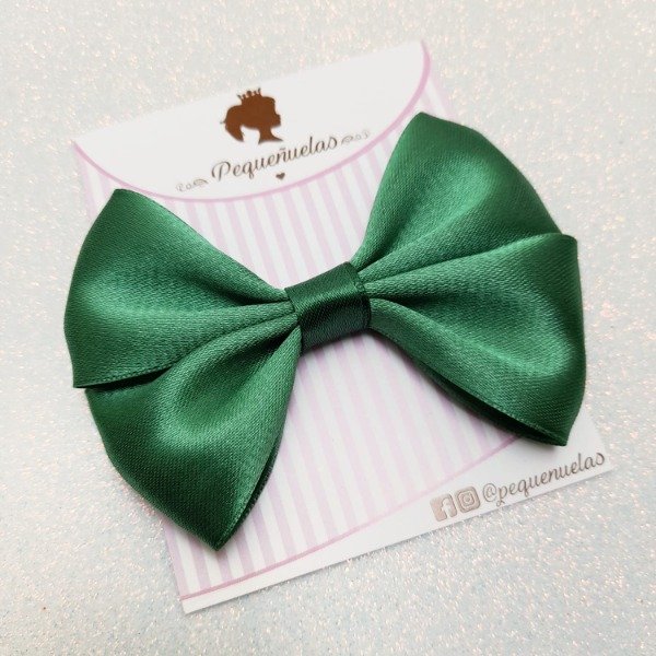Producto - Moño Emma Verde Musgo