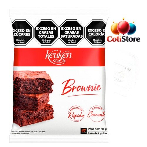 Producto - Premezcla Brownie x500gr KEUKEN