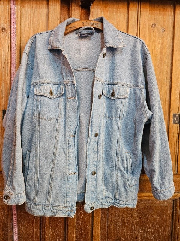 Producto - Campera de Jean John L. Cook Celeste t.M