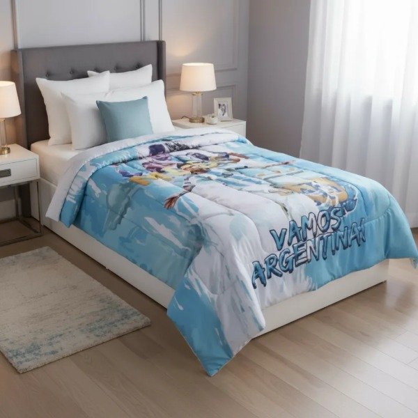 Producto - Acolchado 1 1/2 Pl. Messi 10 AFFA Vamos Argentina!