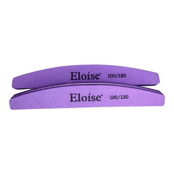 Producto - Lima Esponge Para Uñas Medialuna 100/180 Violeta