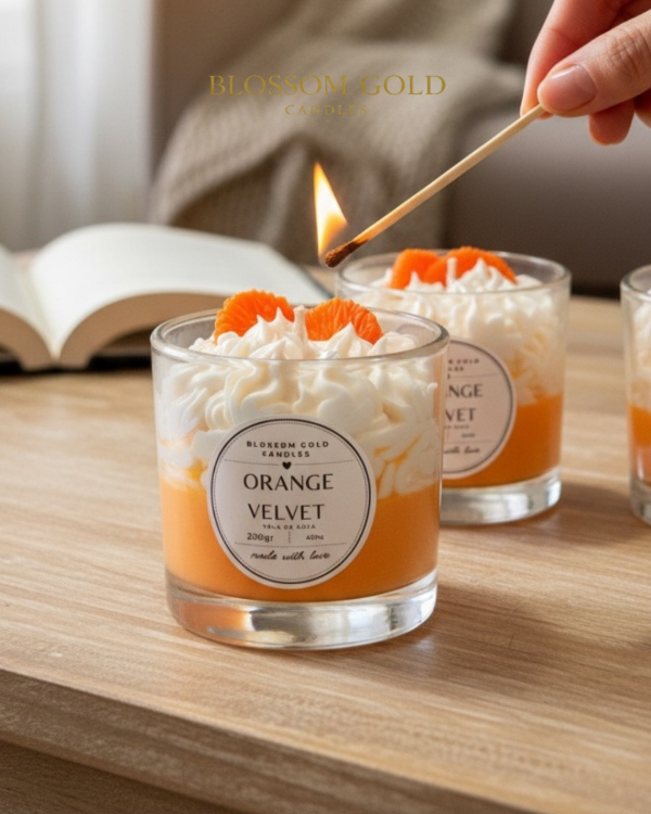 Producto - Vela Gourmet - Orange Velvet