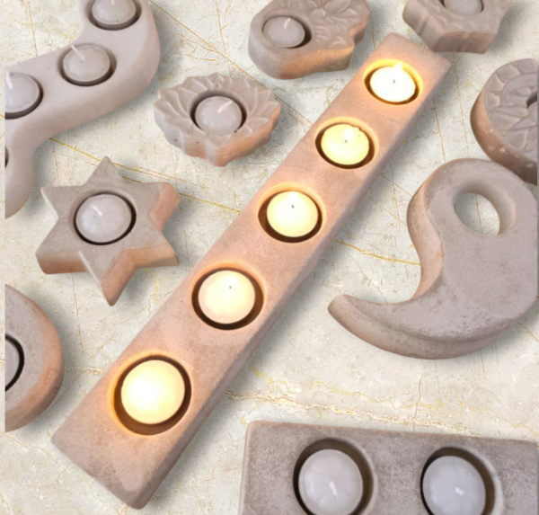 Producto - Molde termoformado para fusta 5 cavidades, medidas aprox 40 x 6 cm