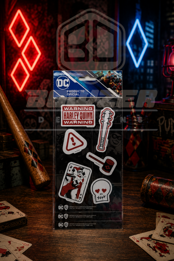 Producto - Pack de Stickers Harley Quinn