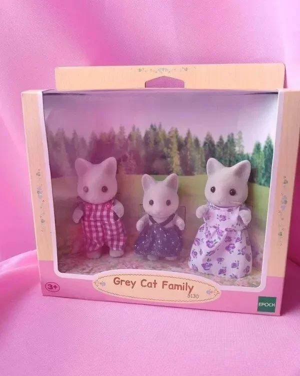 Producto - Grey cat family - Stock inmediato