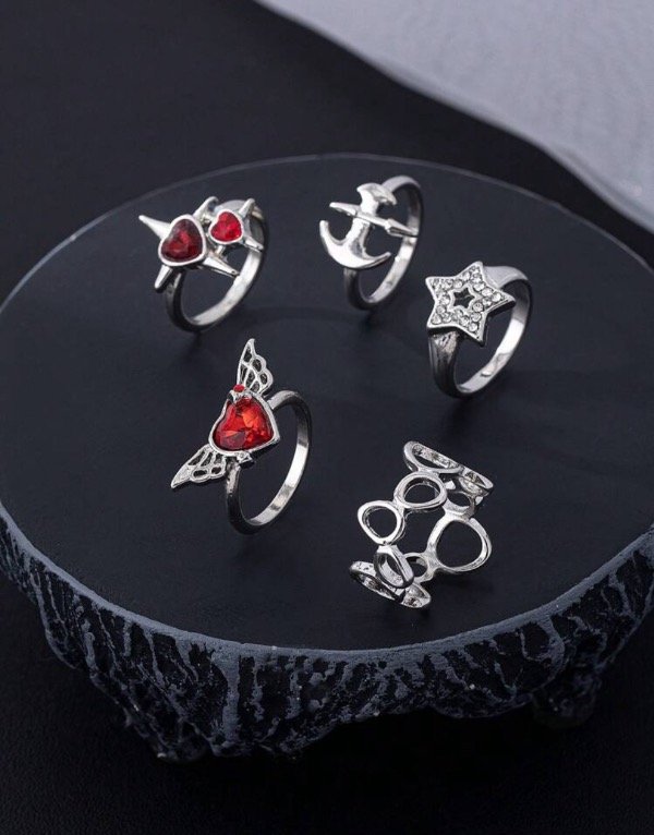 Producto - Anillos gothic 12