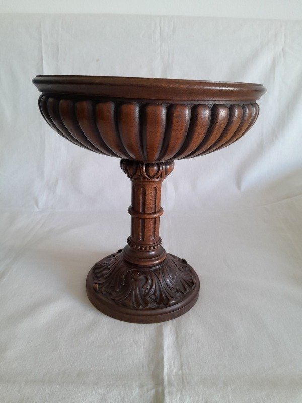 Producto - Centro de mesa / frutera de roble