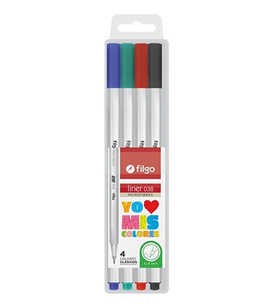Producto - Microfibras FILGO Liner 038  pack x 4