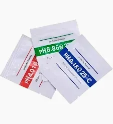 Producto - Kit 3 Sobres Buffer Calibradores de pH
