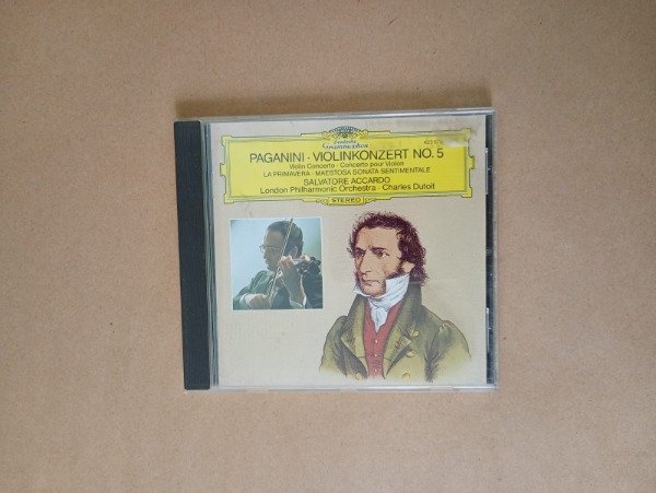 Producto - Paganini violinkonzert #5 - Accardo London Philarmonic - Deutsche 1977