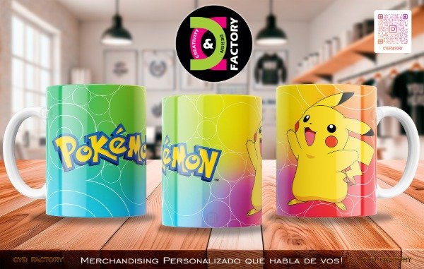 Producto - Taza - Anime - Pokemon - TZ-RT-BL-11OZ-14-ANM-PKM