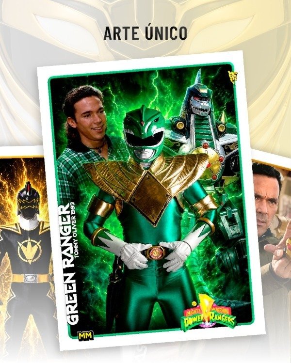 Producto - Super Sobre / Tommy Oliver Pack x18 Stickers Traiding Cards. - 1