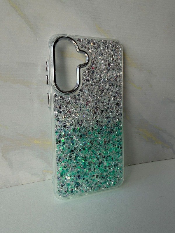 Producto - Case moon degrade plateado y verde