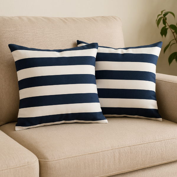 Producto - PACK Fundas de almohadones x2 rayados