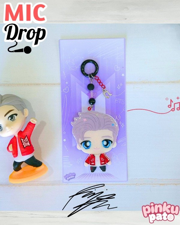 Producto - Llavero RM Tiny Tan Mic Drop