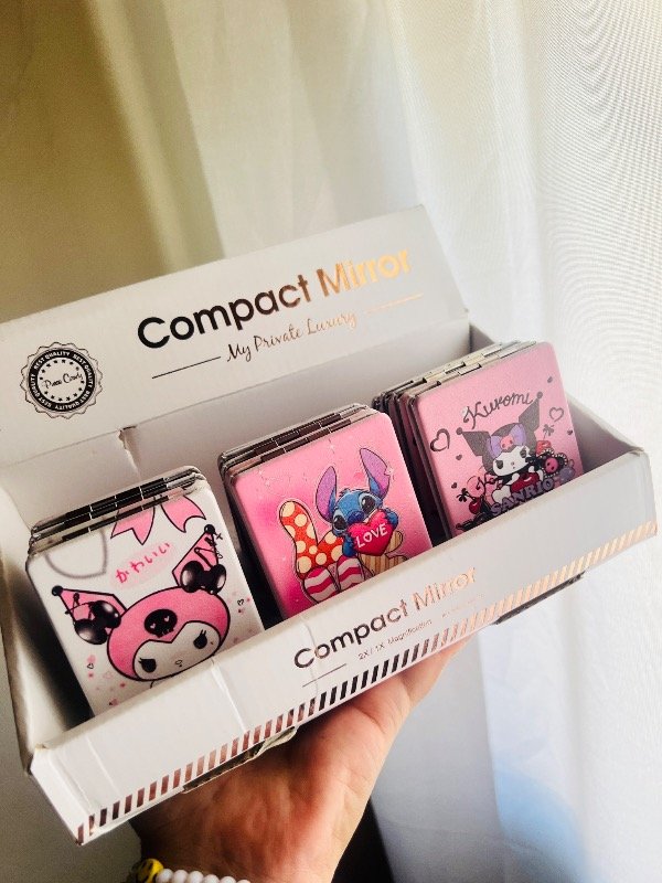 Producto - Espejo doble con aumento personajes