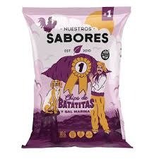 Producto - BATATITAS X 80 GR "1" NUESTROS SABORES