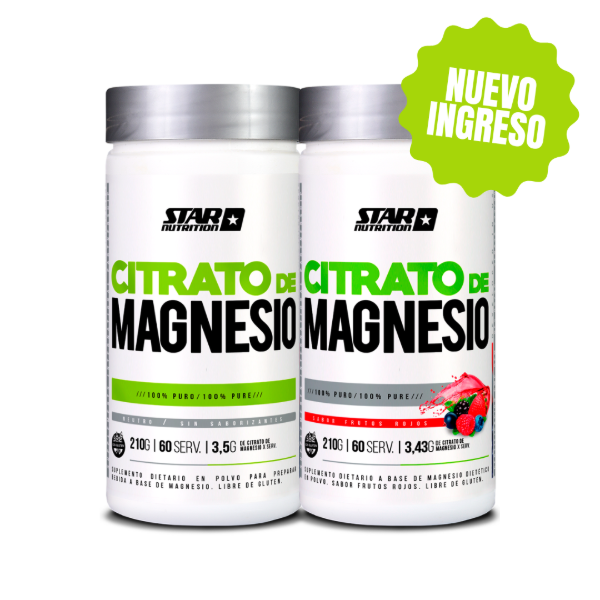 Producto - CITRATO DE MAGNESIO 210 GRS. - STAR NUTRITION - 0
