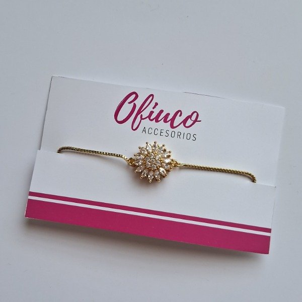 Producto - Pulsera flor giratoria II