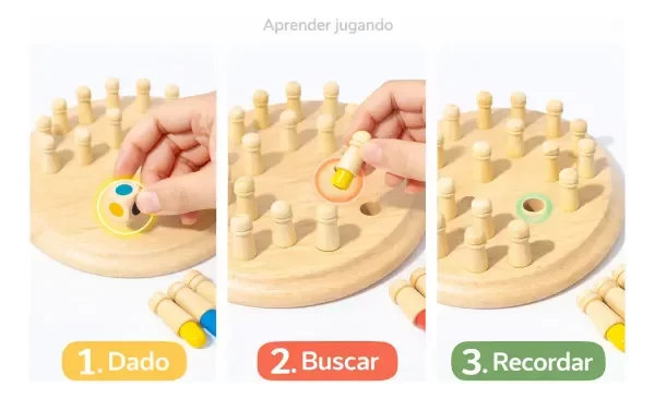Producto - Juego De Mesa Ajedrez De Memoria - 1