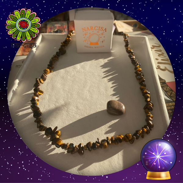 Producto - Collar escallas piedras naturales - 1