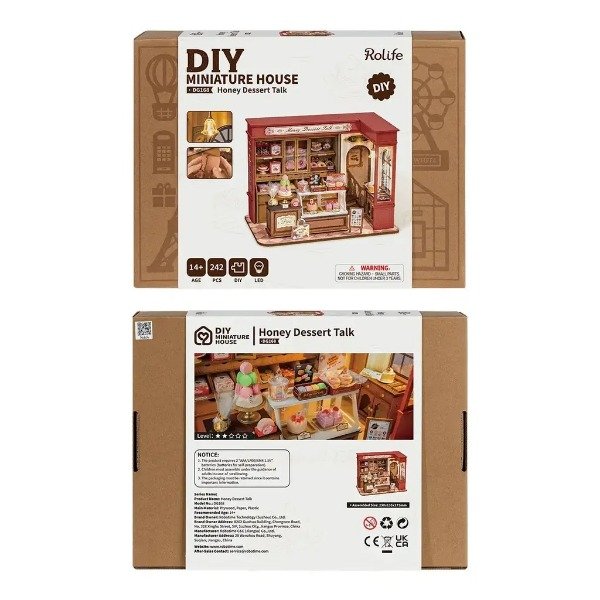 Producto - Robotime Rolife Tienda de Postres (Honey Dessert Talk) DG168 - 5
