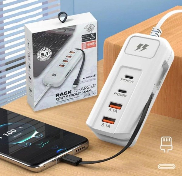 Producto - CG191 ZAPATILLA CARGADOR MULTI CELULAR