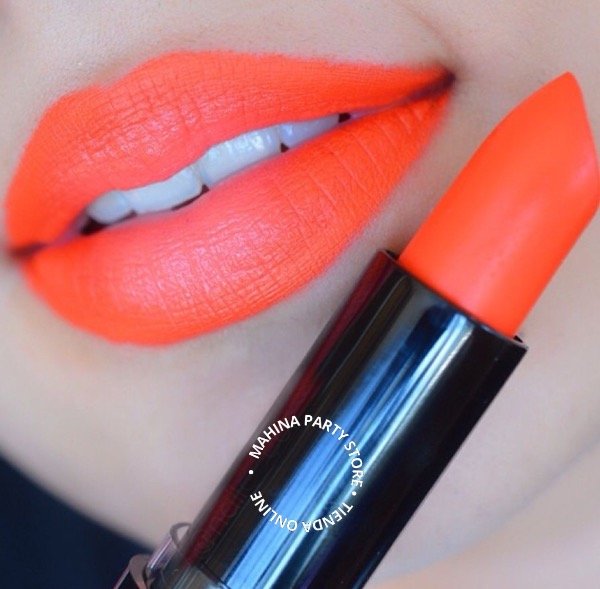Producto - Labial flúor naranja
