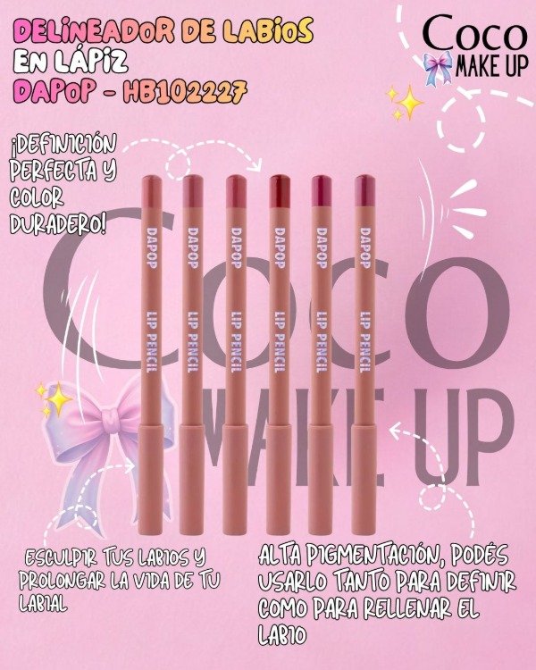 Producto - DELINEADOR DE LABIOS EN LÁPIZ - DAPOP - HB102227