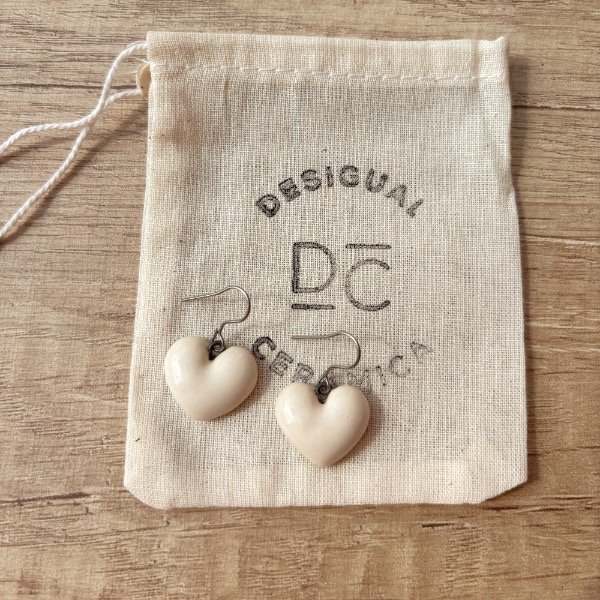 Producto - Aros Cuore blancos