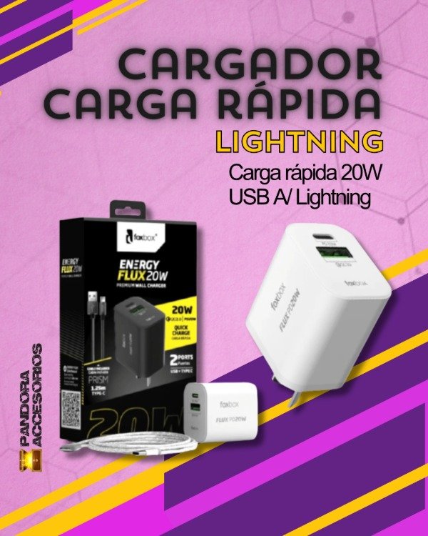 Producto - Cargador Quick Charge Lightning 20W - 0
