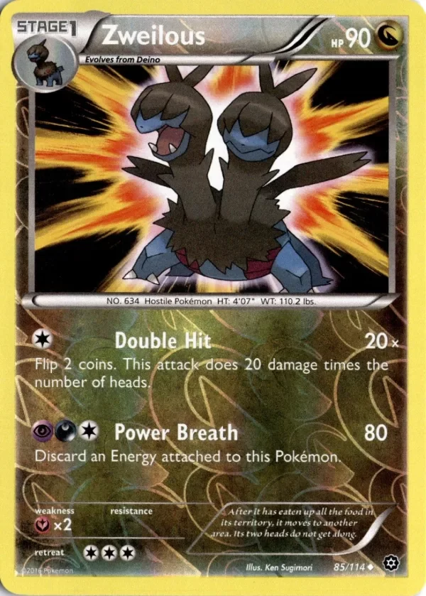 Producto - Zweilous - 85/114 - Steam Siege - Reverse Holo