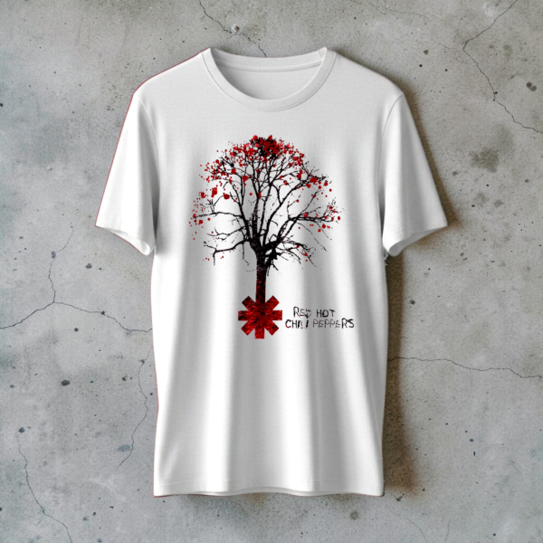 Producto - Remera unisex Red Hot Chily Peppers Tree