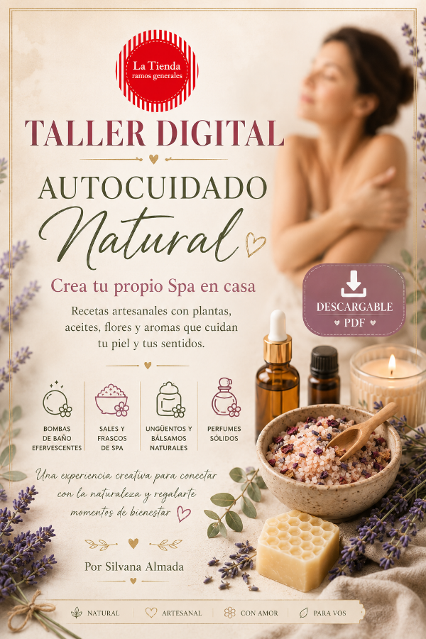 Producto - Taller PDF Autocuidado Cosmética artesanal