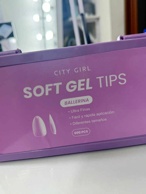Producto - Tips Soft gel CITY GIRL almond