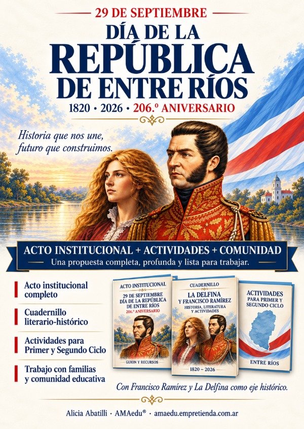 Producto - Pack 29 DE SEPTIEMBRE - Acto REPÚBLICA DE ENTRE RÍOS - 2