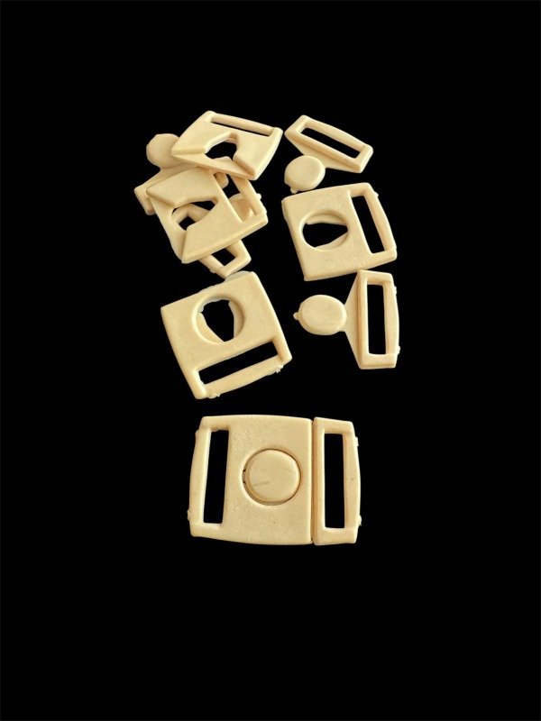 Producto - Broche de espalda plástico visón 14 mm (5 unidades)