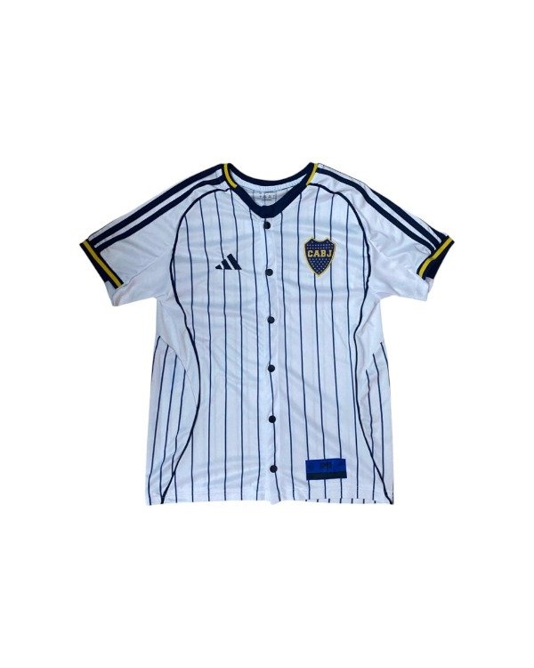 Producto - CAMISA DE BEISBOL TERRACE ICON - BOCA JUNIORS 2025/26 BLANCA