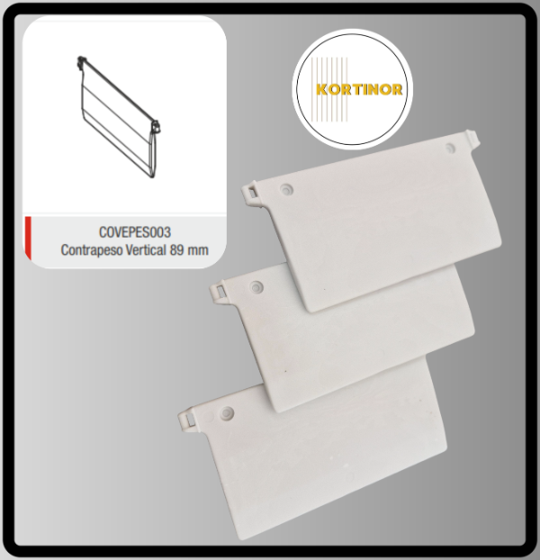 Producto - Contrapeso Bandas Verticales