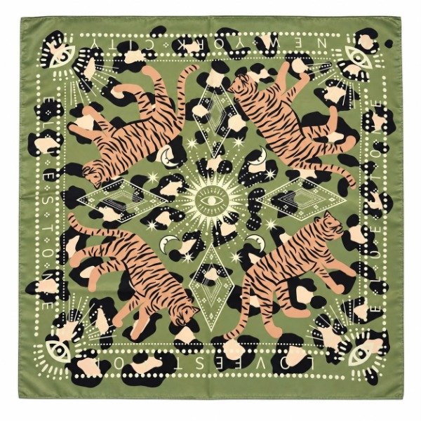 Producto - Maxi Pañuelos Tigers Green