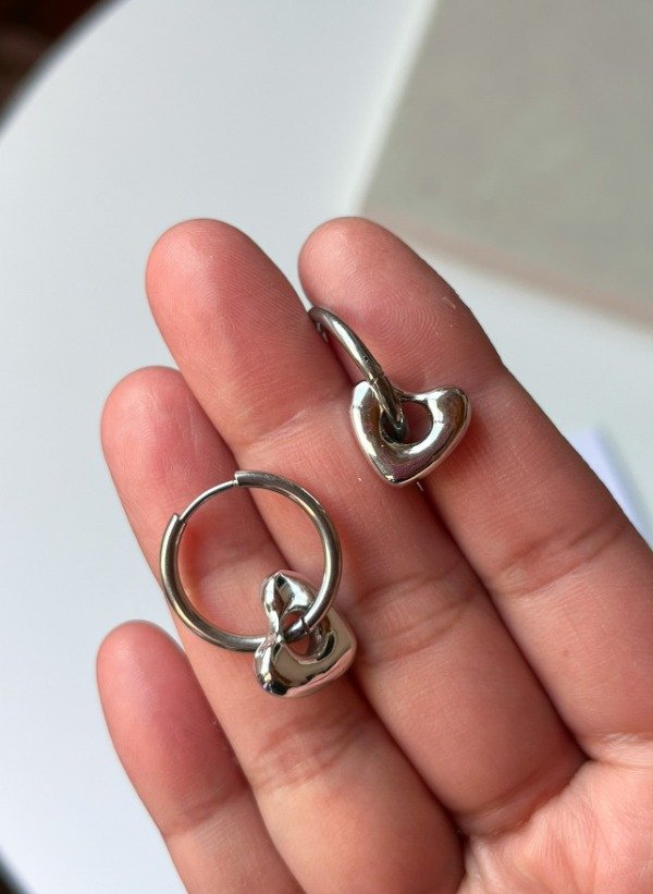 Producto - ARGOLLAS CORAZONES INFLADOS AQ