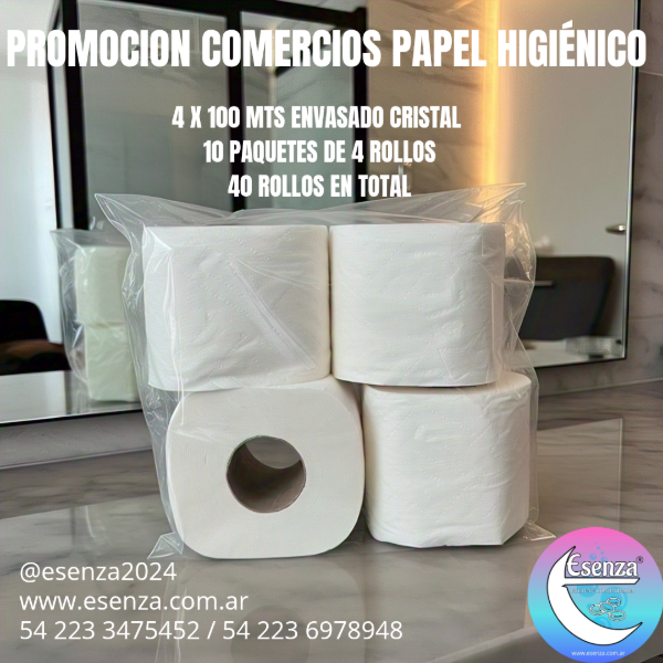 Producto - PAPEL HIGIÉNICO 40 ROLLOS DE 100 MTS