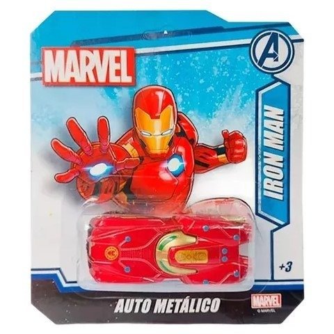 Producto - Auto Metalico Go Speed Marvel Avengers Iron Man