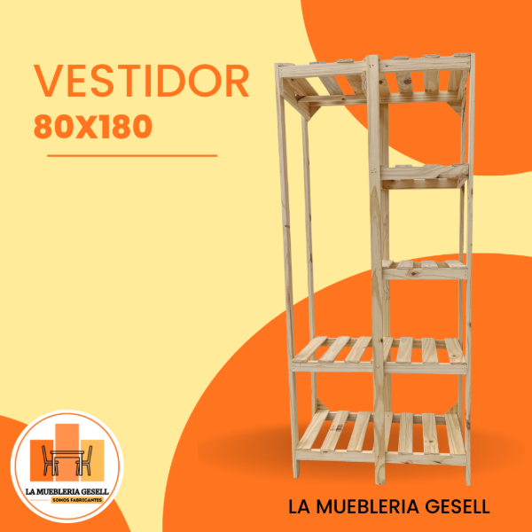 Producto - VESTIDOR REJILLA 80